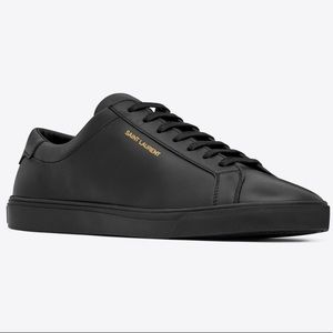 Saint Laurent Black Andy Sneaker 38